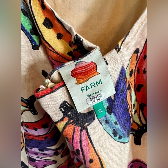 Farm Rio Banana Bunch Belted Mini Dress - Picture 11 of 11